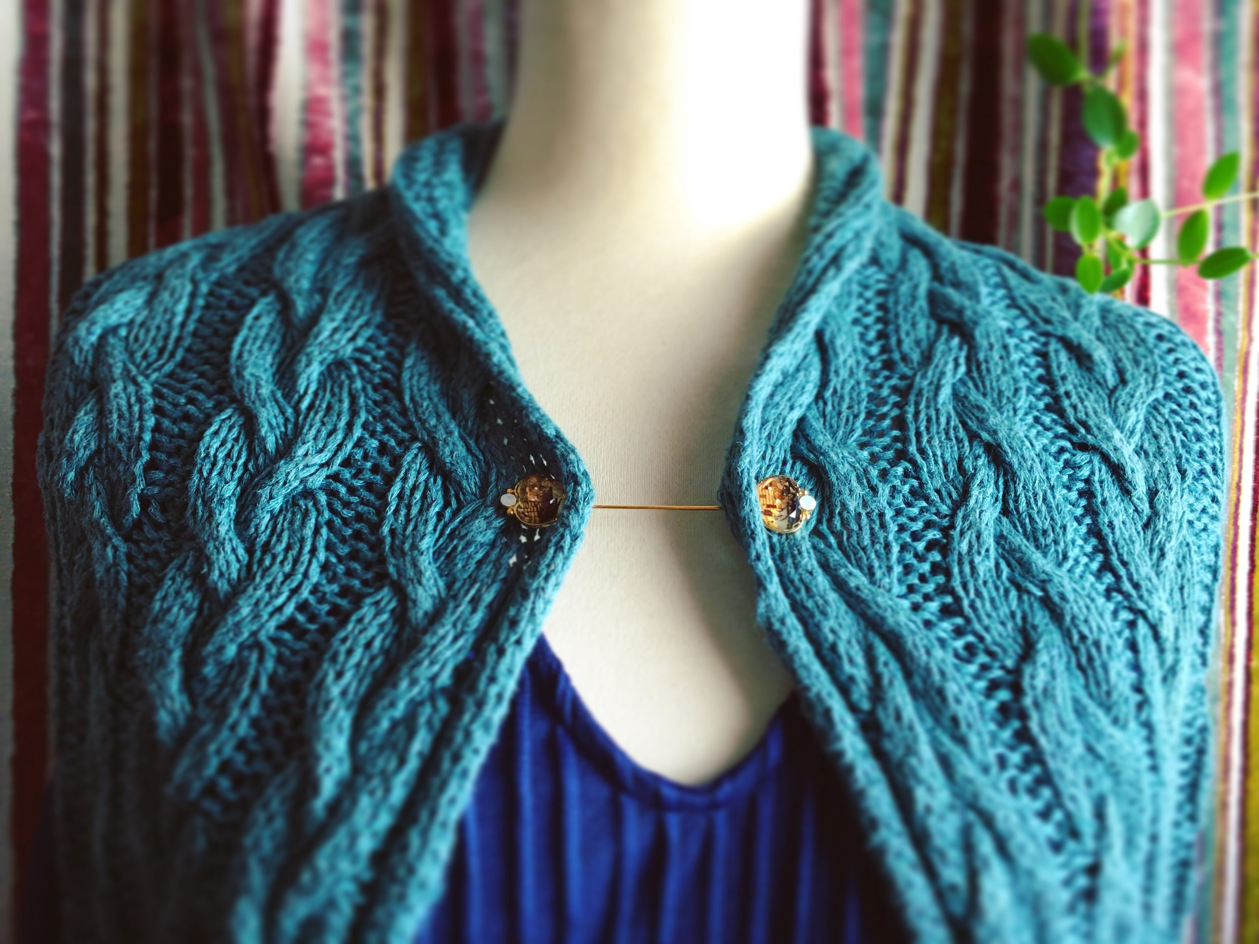 両飾りハットピン